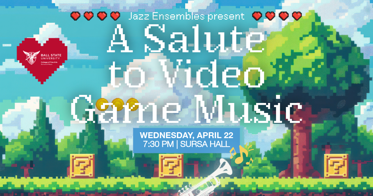 A header image styled like the "Zelda" video game in the background, with the name of the event and details in white text.